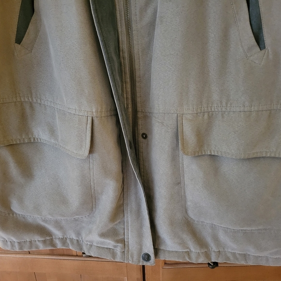 Men's Bromley Sport Lined Heavy Jacket Size XL Sage Green - Picture 3 of 8